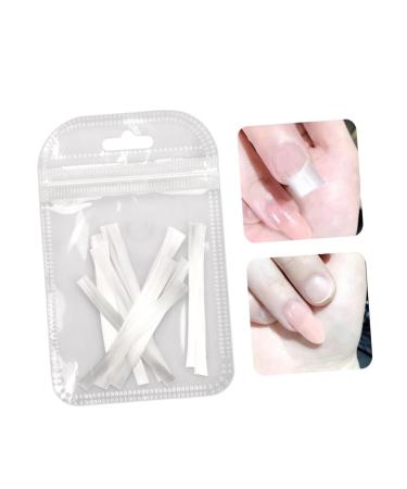 Ipetboom 2 Nail Extension Fiber Gel Kit for Nails Fiberglass Nail Extension Kit Nail Art Fiber Fake Nail Extensions Quick Extension Fiberglass Nails White Extend Manicure