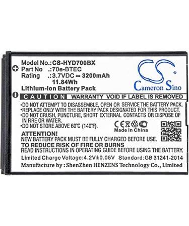 Replacement Battery for Dolphin 60s 70e 75e - 60S-Batt-1 70e-BTEC BAT-EXTENDED-01 | International Shipping Available - Buy Online on GoSupps.com
