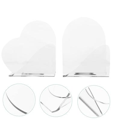 Lurrose Portable Nail Art Palette - 2nd Hand Cosmetic Mixture Heart Shape Manicure Tablet for Perfect Nail Designs - Buy Online on GoSupps.com