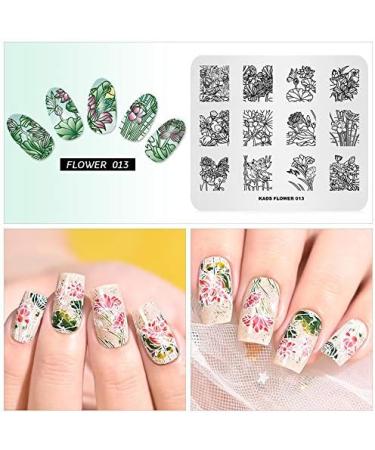 Chinese Flower Lotus Bird Stamping Plate Nail Art Stamper Tool - FL013 - Buy Online on GoSupps.com