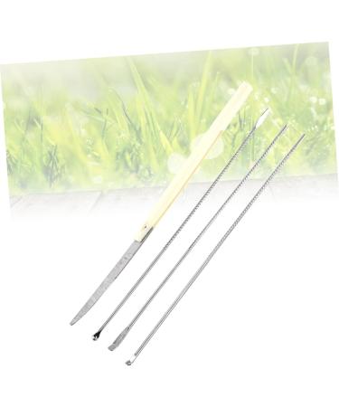 Stainless Steel Ear Tool Set - Ear Scoop & Spoon Kit | Silver Earmuffs - Buy Online on GoSupps.com