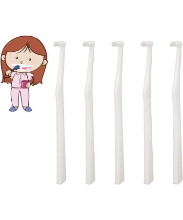 5pcs Tuft Toothbrush for Orthodontic Patients | Soft Bristles for Implants & Children's Dental Care - Buy Online on GoSupps.com
