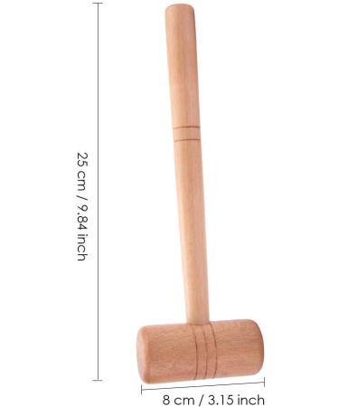 Hand Wood Hammer Jewelry Making Tool - DIY Jeweler Tool for Gold, Silver, and Platinum Repair - Buy Online on GoSupps.com