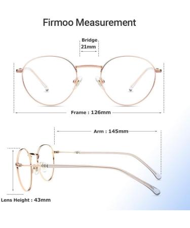 Shop Firmoo Blue Light Filter Reading Glasses | Prescription 1.0x - 3.0x | Unisex Scratch-Resistant & Glare-Free Visual Aid - Buy Online on GoSupps.com