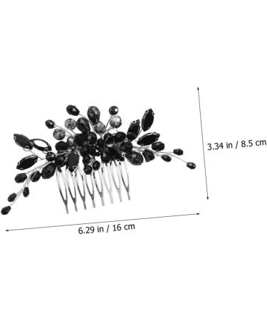 MAGICLULU Bridal Hair Side Comb Side Hair Combs Wedding Hair Comb Hair Pins Gold Hair Clips Wedding Rhinestone Hair Comb Bride Hair Accessories for Women Bridal Hair Comb The Flowers Hairpin - Buy Online on GoSupps.com