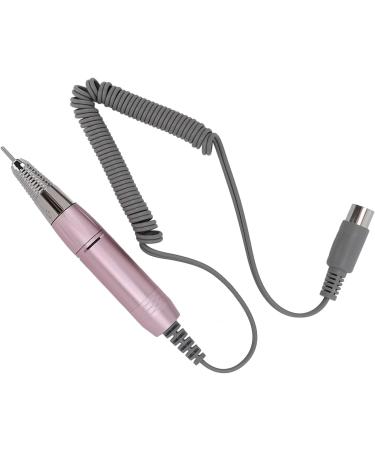 Nail Drill Handle Pink Electric File with Adjustable 0-3000rpm for Salon Pedicure ABS Metal Pink 5 Pin Plug - Buy Online on GoSupps.com