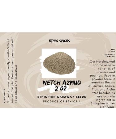 Organic Ethiopian Netch Azmud Seeds - Non-GMO Ajwain Seed, Bishop's Weed - Imported from Ethiopia - Buy Online on GoSupps.com