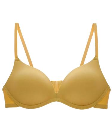 IHEHUA Women's Strapless and Seamless Bra Light and Thin with a Beautiful Back and Simple Bra Women's Plus Size Bras Yellow XL