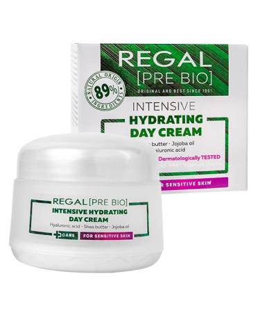 Rosa Impex Intensely moisturizing day cream with shea oils chia and jojoba "Regal Pre Bio"