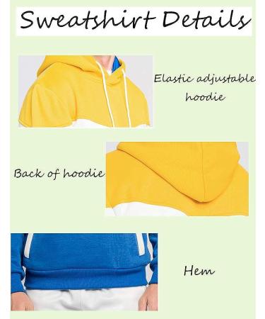 Tebreux Men's 2-Piece Athletic Tracksuit Set - X-Large Green | Hoodie Sports Sweatsuit for Jogging - Buy Online on GoSupps.com