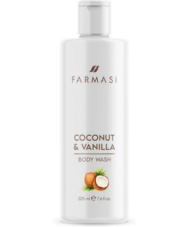 Pharmaceuticals Farmasi Coconut&Vanilla Shower Gel 225 ml - Buy Online on GoSupps.com