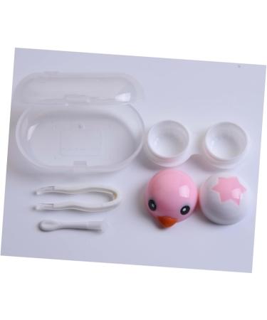 Gatuida 4-Piece Contact Lens Container Set | Stylish Duck Design Lens Holder for Travel & Storage - Buy Online on GoSupps.com