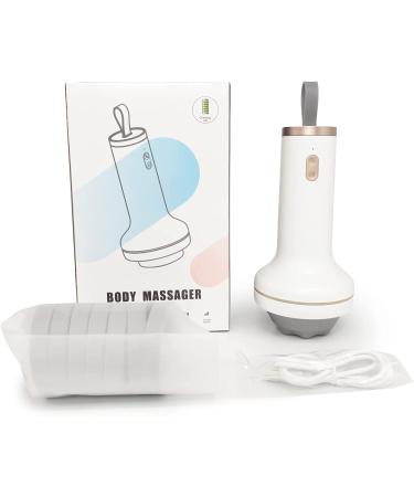 CHAKGER Handheld Electric Cellulite Remover Massager with 8 Massage Heads - Wireless Full Body Slimming Massager for Muscles, Legs, Butt, Thighs - Drain Massage Function - Buy Online on GoSupps.com