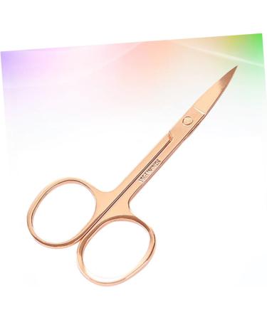 Ipetboom Nose Hair & Eyebrow Trimmer for Women - Curved Hairdressing & Grooming Tool in Medium Golden - Perfect Beauty Accessory - Buy Online on GoSupps.com