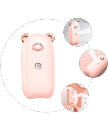 Veemoon 1pc Beauty Humidifier Skin Humidifier Face Sprayer Pink Moisturizing Evaporator Electronic Component 10.3X5.5CM Pink - Buy Online on GoSupps.com