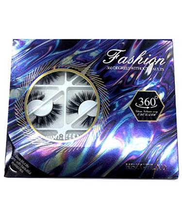 9 Pairs HBZGTLAD Natural Long 3D Mink False Eyelashes - SD-06 - Buy Online on GoSupps.com