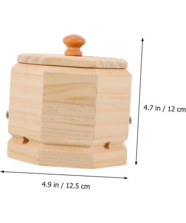 Beaupretty Moxibustion Box - Universal Wooden Brackets for Health & Wellness | 12.5x12cm Moxa Tool Holder - Buy Online on GoSupps.com