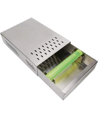 Emoshayoga Commercial Use Coffee Bucket Box with Rod Knock Container Drawer Type for Home Kitchen Accessory(Silver) - Buy Online on GoSupps.com