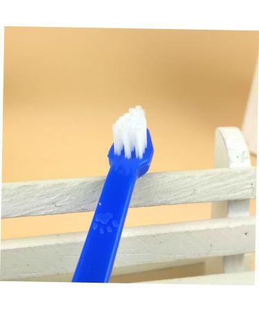 DOITOOL 2pcs Toothbrushes Pet Toothbrush Dog Teeth Cleaning Pet Grooming Dog Toothbrush Toothpaste The Dog - Buy Online on GoSupps.com