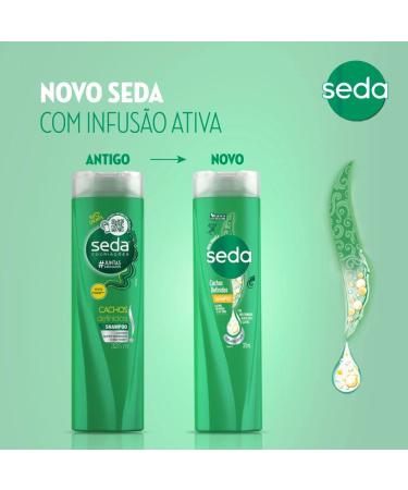 Compre Linha Cachos Definidos Seda - Shampoo 325ml | Melhores Resultados para Cabelos Cacheados - Envio Internacional - Buy Online on GoSupps.com