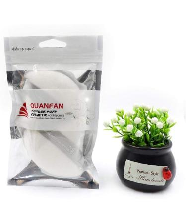 Triangle Shape Powder Puff with Strap - Ideal for Foundation Contouring Loose Powder & Concealer - Perfect Makeup Tool - Buy Online on GoSupps.com