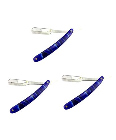 Fomiyes 3st men razor handwear for men hair clip with mother-of-pearl horse horses of straight hair shapers space-saving razor shaver rasisa para hombres eyebrow knife metal man