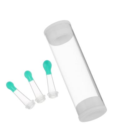 Mikinona 3pcs Soft Silicone Ear Cleaner Tips Replacement Accessories for Ear Wax Removal Kit for Teens and Adults Comfortable and Safe Home Use