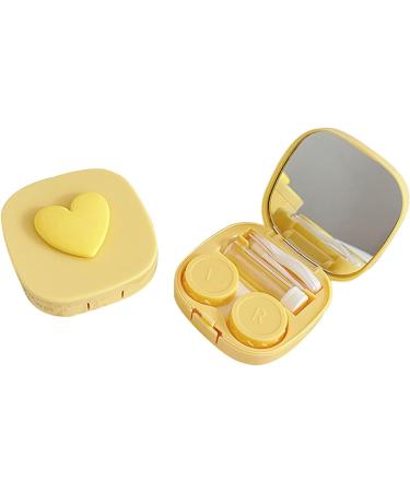 HNsdsvcd Portable Contact Lens Box | Square & Heart Shaped Travel Case | Pocket-Sized Storage for Contact Lenses - Shop Internationally - Buy Online on GoSupps.com