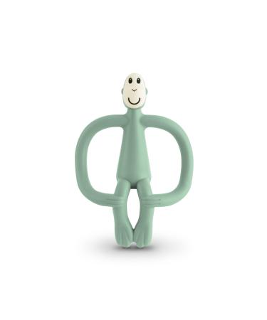 Matchstick Monkey Original Teether & Gel Applicator Silicone Easy To Grip BPA Free 3 Months Old+ 10.5 cm Mint Green Monkey Mint Green Monkey 3 Months Old+ 1 Original Monkey Teether
