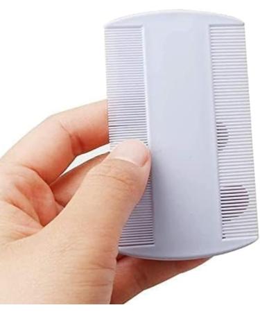 Flea Comb for Cats & Dogs | Double-Sided Nit & Lice Removal Comb | Long-Lasting Plastic Grooming Tool - Buy Online on GoSupps.com