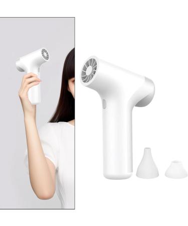Travel Hair Dryer Powerful 5 Speeds Fast Drying Professional Blow Dryer Cordless Hair Dryer for Salon Hotel Women Men white - Buy Online on GoSupps.com