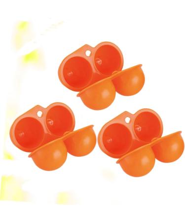Hemoton 3pcs Eggs Egg Case Camping Egg Holder Blank Spinners Portable Egg Case Egg Box Container Outdoor - Buy Online on GoSupps.com