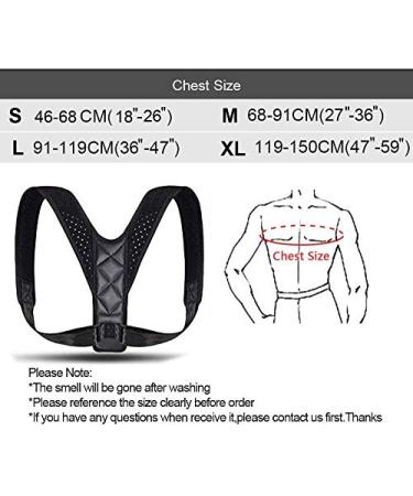 Medical Clavicle Posture Corrector Adult Children Back Support Belt Corset Orthopedic Braces Shoulder Corrector (Size : Small) vision - Buy Online on GoSupps.com