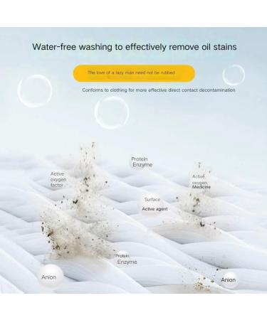 Garment Stubborn Stain Cleaner Garment Stubborn Stain Cleaner Oil Remover Quick Remove Oil Stains Coffee Juice Blood (Color : 1pcs) - Buy Online on GoSupps.com