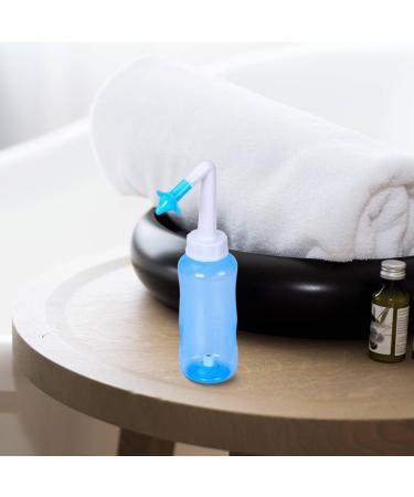 YSYONM Neti Pot Sinus Rinse Bottle Pressure Nasal Irrigation Wash Sinus Rinsing Kit Bottle Nose Cleaner for Adult & Kids BPA Free (300ML Blue) - Buy Online on GoSupps.com