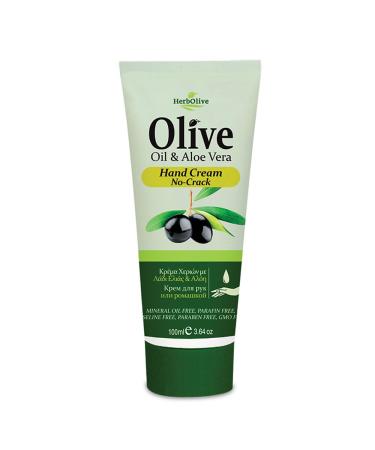 Herbolive hand cream for cracked hands with aloe vera 1 pack (1 x 100 ml) - Buy Online on GoSupps.com