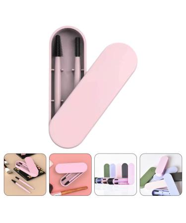 Minkissy Eyelash Brush Set | Multifunctional Makeup Brushes & Pink Eyebrow Comb | Stylish Makeup Box Included - Perfect for Eyelashes & Eyebrows - Buy Online on GoSupps.com