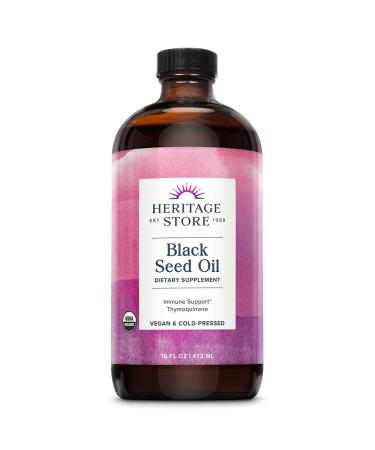 Heritage Store Black Seed Oil 16 fl oz (480 ml)