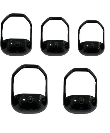 YKKJ 5 PCs Bart Former Shave Schablone Tool Haircuts tool set for men goat cord mustache grooming shabblone.Black