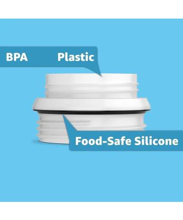  Kelisdi Replacement bottle adapter for circulation suitable for water bottles of 340.2 g 510.3 g 737.1 g 1020.6 g 1304.1 g 1814.4 g - Buy Online on GoSupps.com