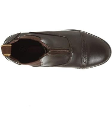 EQUISTAR Girl's Brown Synthetic Zip Paddock Boots - Size 3 | All-Weather - Buy Online on GoSupps.com