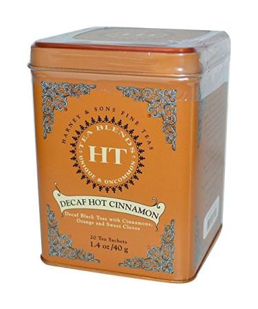Harney & Sons Decaf Hot Cinnamon Tea 20 Tea Sachets 1.4 oz (40 g) by Harney & Sons