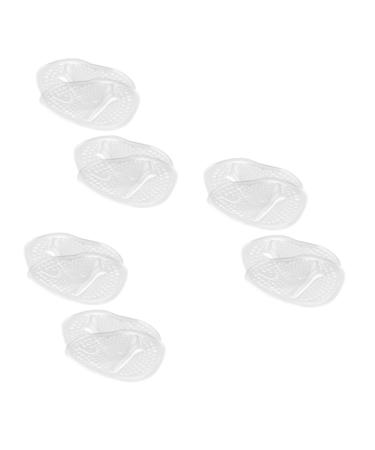 Gatuida 6 Pairs High Heel Insoles Heel Inserts Shoe Inserts for Women Foot of High Heel Shoe Inserts High Heel Half Sole Insoles for Heels Insole Pads Women's Front Feet Cushion