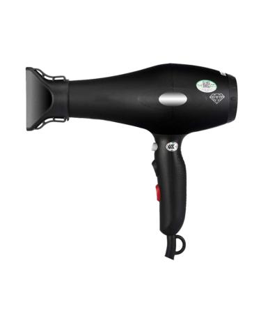 2400w Professional Salon Hair Dryer Powerful Negative Ionic Hairdryer DC Motor Low Noise Blow Dryer with Concentrator 3 Heat & 2 Speed Setting and Cool Shot Button for Home and Salon Small Gift
