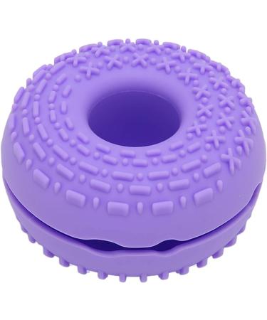 Makeup Brush Cleaning Bowl Silicone Gradual Change Textures Cosmetic Brush Cleaner for Blush Powder Brushes (Purple) - Buy Online on GoSupps.com