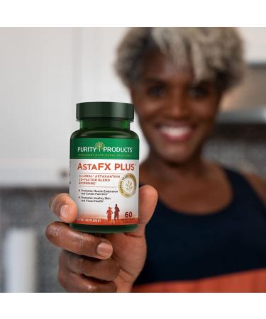 AstaFX Plus: Astaxanthin Super Formula - 30 Day Supply - Supports Endurance, Healthy Skin & Visual Health - Up to 6,000x More Powerful Than Vitamin C - Buy Online on GoSupps.com