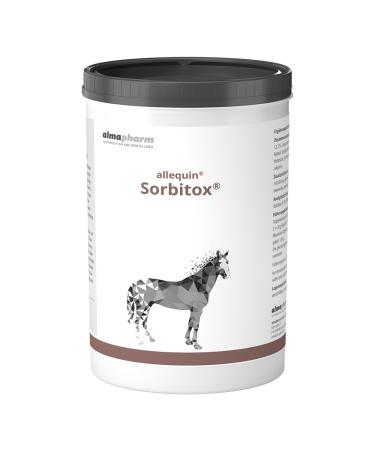 Almapharm allquin sorbitox |1 kg |Supplementary feed for horses |Vital substances to support digestion pollutant binding and metabolic activation