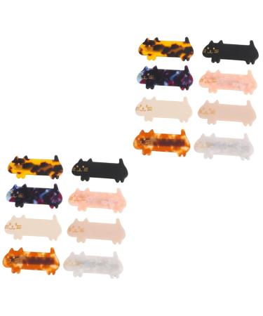 FRCOLOR Cat Hair Clip Girls Kitten Barrettes