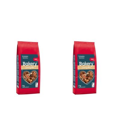 Mera Bakery Snacky Mix Hundeleckerli for training or as a snack treats for dogs from natural ingredients gently baked dog biscuits 1kg (pack with 2) 1 kg (2 pack)