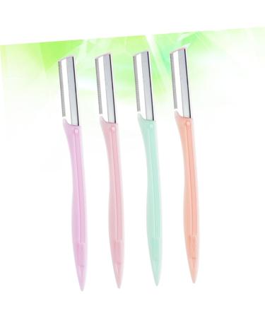 FOMIYES 4 Sets Eyebrow Razor for Women - Portable Facial Hair Shaver Miss Remover & Ladies Razors for Smooth Skin - Buy Online on GoSupps.com
